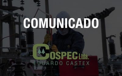 DOMINGO 29 DE OCTUBRE: CORTE DE ENERGÍA ELÉCTRICA EN EDUARDO CASTEX