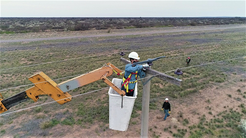 CORTE DE ENERGÍA ELÉCTRICA-NO PROGRAMADO- EN EDUARDO CASTEX