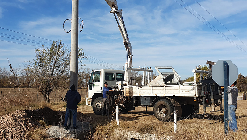 CORTE DE ENERGÍA ELÉCTRICA EN EDUARDO CASTEX