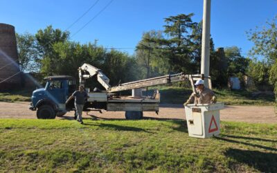 CORTE DE ENERGÍA ELÉCTRICA EN EDUARDO CASTEX